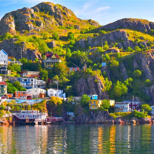 The Battery community in St. Johns, Newfoundland. Photo from Adobe Stock