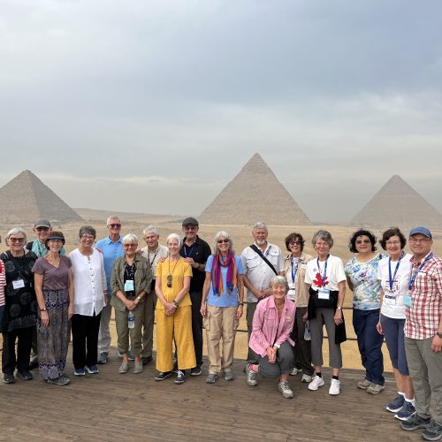 Wells Gray Group in 2024 at Pyramids of Giza