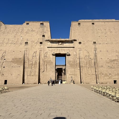 Temple of Horus. Photo by tour director Marion.