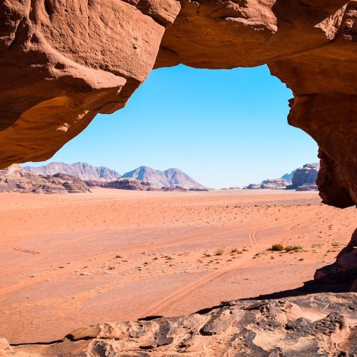 Photo of Wadi Rum. Photo from Wikimedia (Raya Sharbain)