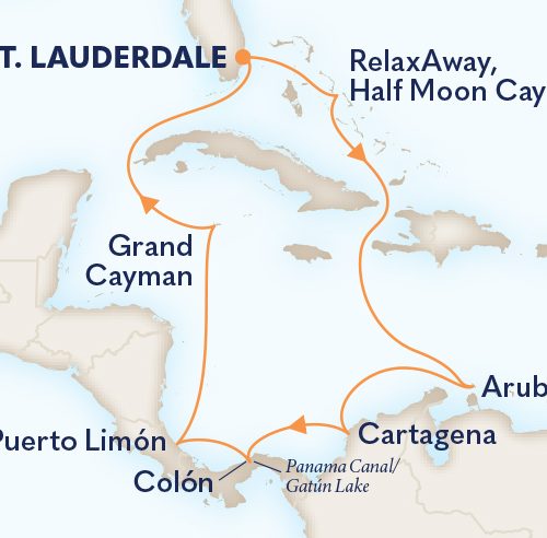 Caribbean Cruise with Panama Canal_Credit Holland America Line